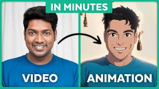 How To Convert Any Video To ANIME 😎 Animation AI [upl. by Enialb594]