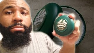 Proraso Sapone Green Shaving Cream  Test Review [upl. by Haskins]