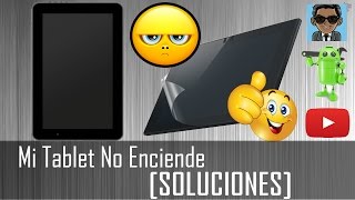 Mi Tablet No Enciende y No Carga ¿Qué hago 2 SOLUCIONES [upl. by Zelde958]