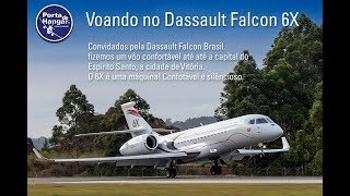 Voando no Dassault Falcon 6x  381 [upl. by Hooper585]