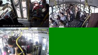 Supervisor a Bordo Reacción en autobus Sismo 19 Septiembre 2017 [upl. by Hen303]