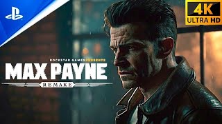 Max Payne 1 Remake Official Gameplay PS5 4K [upl. by Buck]