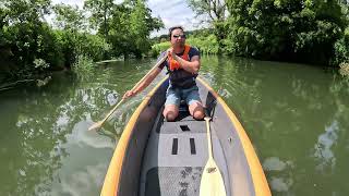 Dundas Aqueduct to Warleigh weir on Aqua Marina Tomahawk AirC [upl. by Bullard]