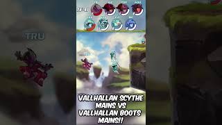 Valhallan Scythe Mains vs Boots Mains shorts [upl. by Cassy396]