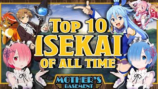 The Definitive Top 10 Isekai Anime [upl. by Waterer798]