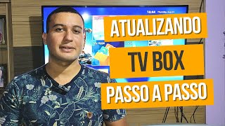 Atualizando TV Box MXQ Pro 4K 5G passo a passo [upl. by Analli346]