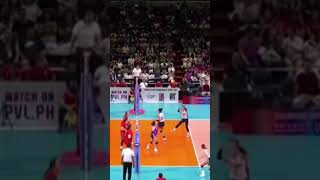 Sisi Rondina match game Chocomucho vs Petro Gazz AngelsPVL Philippine Volleyball League 2024 [upl. by Zillah364]