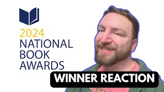 National Book Award for Fiction Winner Reaction for 2024 [upl. by Obed168]