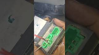 Nissan Tiida Blower Card Changed And Connections Repaired [upl. by O'Mahony]