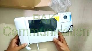 Unboxing COMMAX CDV70N Video Door Phone with 1 Indoor amp 1 Outdoor Unit  PAK Communications [upl. by Ojeillib563]