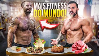 Sobrevivi A DIETA Do Homem Considerado MAIS FITNESS Do Mundo Título REAL [upl. by Jarv]