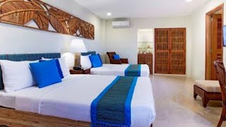 Deluxe Room Tour at Blue Water Beach and Resort Maribago [upl. by Oicafinob]