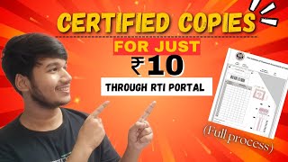 GET YOUR CERTIFIED COPIES FOR ₹10  CA FOUNDATION [upl. by Pasia]