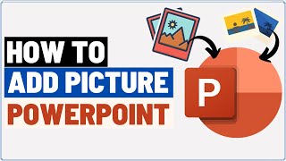 How to Add Picture in PowerPoint [upl. by Attelocin632]