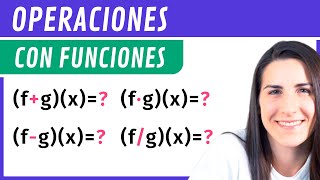 OPERACIONES con Funciones 🔢 Suma Resta Multiplicación y División [upl. by Hoxie]