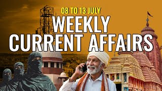 Weekly Current Affairs  UPSC Exam  Gagan the Deserving India [upl. by Nylqcaj]