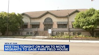 About 300 migrants to be moved into Chicago Park District field house [upl. by Atazroglam263]