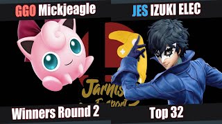 King of Jarnisse 5  Winners Round 2  GGO  Mickjeagle Rondoudou VS JES  IZUKI ELEC Joker [upl. by Llennaj]