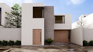 Casa de 8x20 metros [upl. by Tobin]