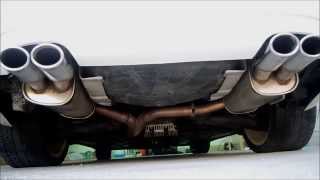 Mercedes C55 AMG Exhaust Sound 2 [upl. by Nallad]