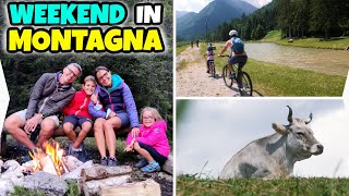 WEEKEND IN MONTAGNA Dormiamo in Rifugio e Andiamo in Mountain Bike [upl. by Wooster]