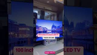 📺 100Inch LED TV – WebOS 4K Ultra HD HDR InBuilt AirPlay amp Apple TV 🍎  Abhi Order Karein [upl. by Needan]