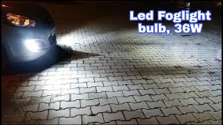 Led foglight bulb install  H278801 model  Vid ARN do it yourself [upl. by Tali73]