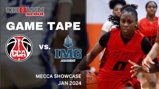 Capital Courts Academy vs IMG Academy  Mecca Showcase  January 27 2024 [upl. by Terej]