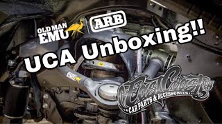 ARB Old Man Emu UCA Upper Control Arm Unboxing [upl. by Dalt]