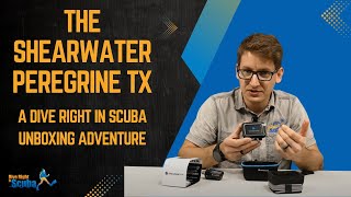 Shearwater Peregrine TX Dive Computer Unboxing [upl. by Benito233]