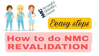 NMC REVALIDATION EASY STEPSHow to do NMC revalidation after 3 years Example [upl. by Terriss261]