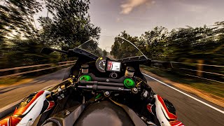 Kawasaki Ninja H2R Freeroam Sunrise POV  Ride 5 Gameplay [upl. by Roselle]