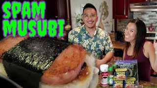 SPAM Musubi Recipe Hawaiian Style  TRAP BISTRO [upl. by Nerhe]