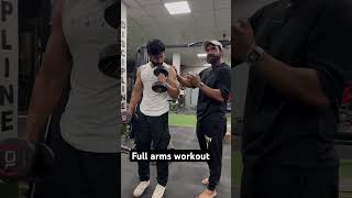 Full arms workout youtube youtubeshorts [upl. by Sillert]