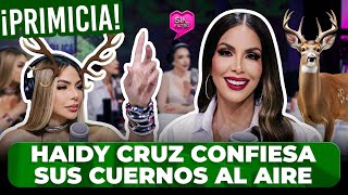 ¡PRIMICIA HAIDY CRUZ CONFIESA SUS CUERNOS AL AIRE Y SANDRA SE IDENTIFICA CON ELLA [upl. by Ayra]