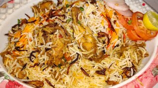 Make special Chicken Fry Biryani Roasted Biryani in a simple and easy way MahirakitchenWorld [upl. by Ellebyam]