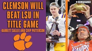 3 Clemson vs 1 LSU National Championship Preview With Expert Picks  CBS Sports HQ [upl. by Reames]