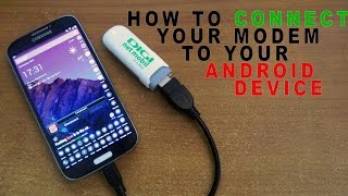 HOW TO CONNECT YOUR USB INTERNET MODEM TO YOUR ANDROID DEVICE  PPP WIDGET 2  DIGI MOBIL NET [upl. by Marmion37]