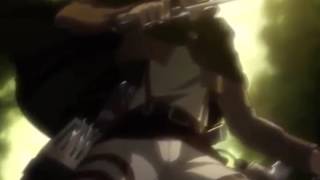 Attack On Titan Ep 21 Clip Erens Seventh Transformation Forest [upl. by Osi926]