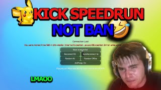 Pikanetwork Kick Speedrun  NOT BAN 😂  Pikanetwork Hacking  FDP [upl. by Edveh]