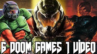 6 DOOM Games 1 Video [upl. by Llerroj]