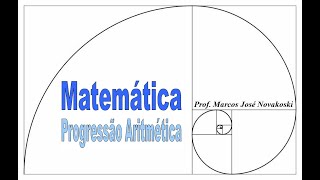 Matemática UNICENTRO 24 25 Progressão Aritmética PA [upl. by Seroled925]