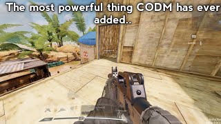 The most powerful thing CODM has ever added😮 [upl. by Araiek]