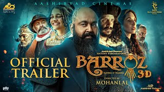 Barroz 3D  Guardian of Treasure  A Virtual 3D Trailer  Mohanlal  Antony Perumbavoor [upl. by Yroggerg693]