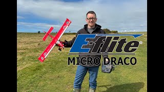 EFLITE MICRO DRACO MAIDEN AND QUICK UNBOXING [upl. by Meggy]