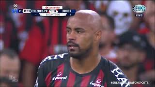 atlético paranaense 2x2 junior branquinha [upl. by Ttennaej]