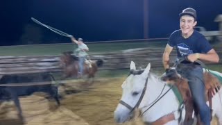 October 2nd Team Roping Practice [upl. by Erot]