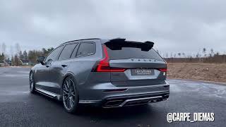 Hybrid Drive POV of the Volvo V60 Polestar Engineered T8 2022 Long Range [upl. by Barsky654]