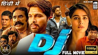 DJ Duvvada Jagannadham  Full Movie  Hindi Dubbed  Allu Arjun Pooja Hegde Rao Ramesh [upl. by Enellij368]