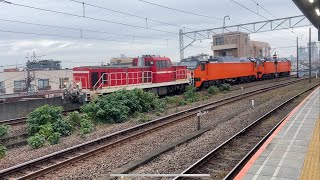 台湾機関車 E500形 E521E522 甲種輸送 尻手 [upl. by Hau]